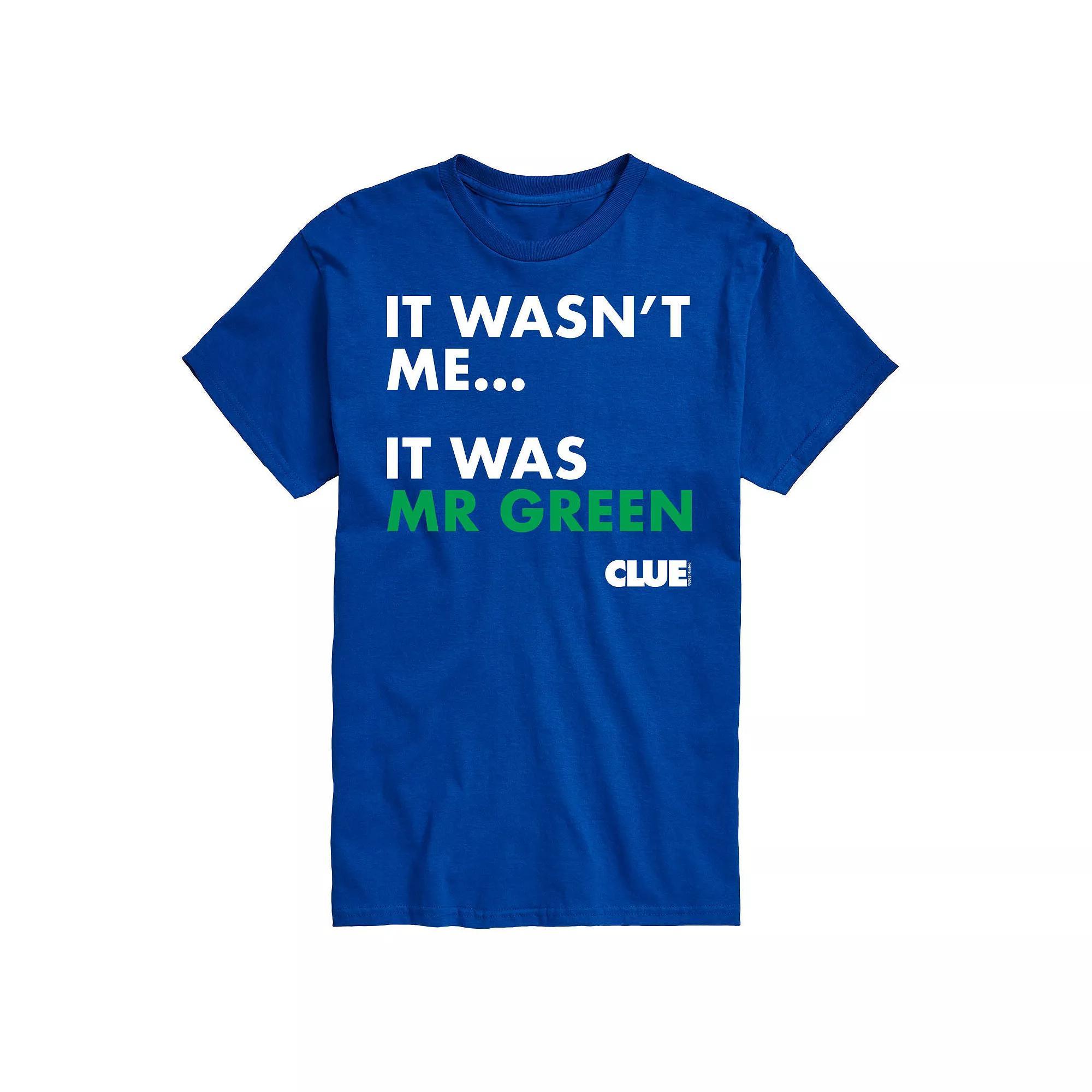Mens Clue It Was Mr. Green Graphic Tee Product Image