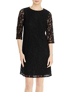 Caroline Rose Floral Lace Dress Product Image