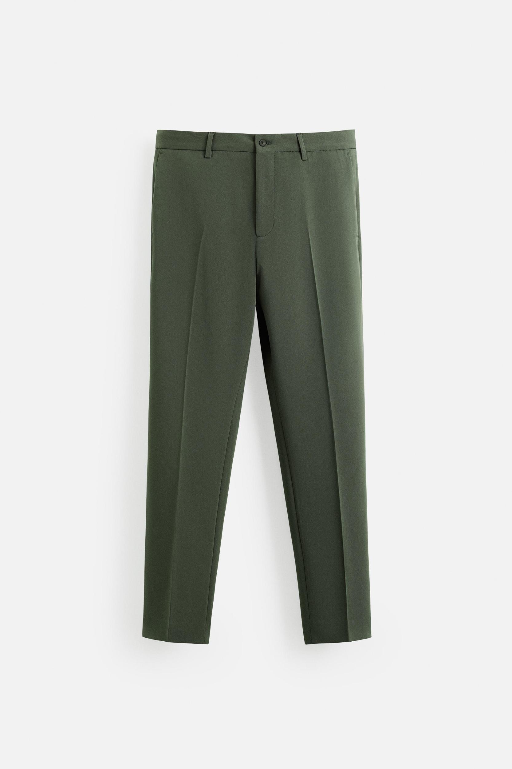 SLIM FIT SUIT PANTS Product Image