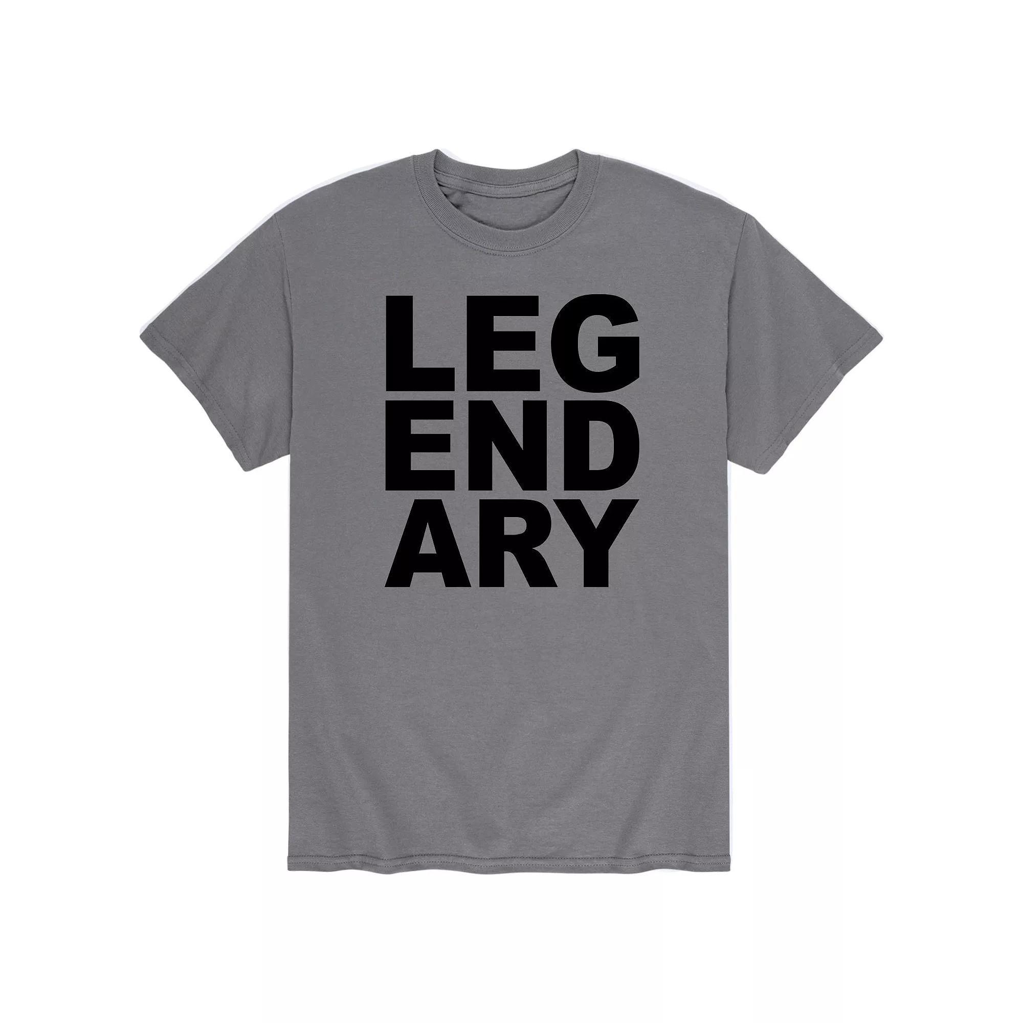 Mens Legendary Tee Grey Product Image