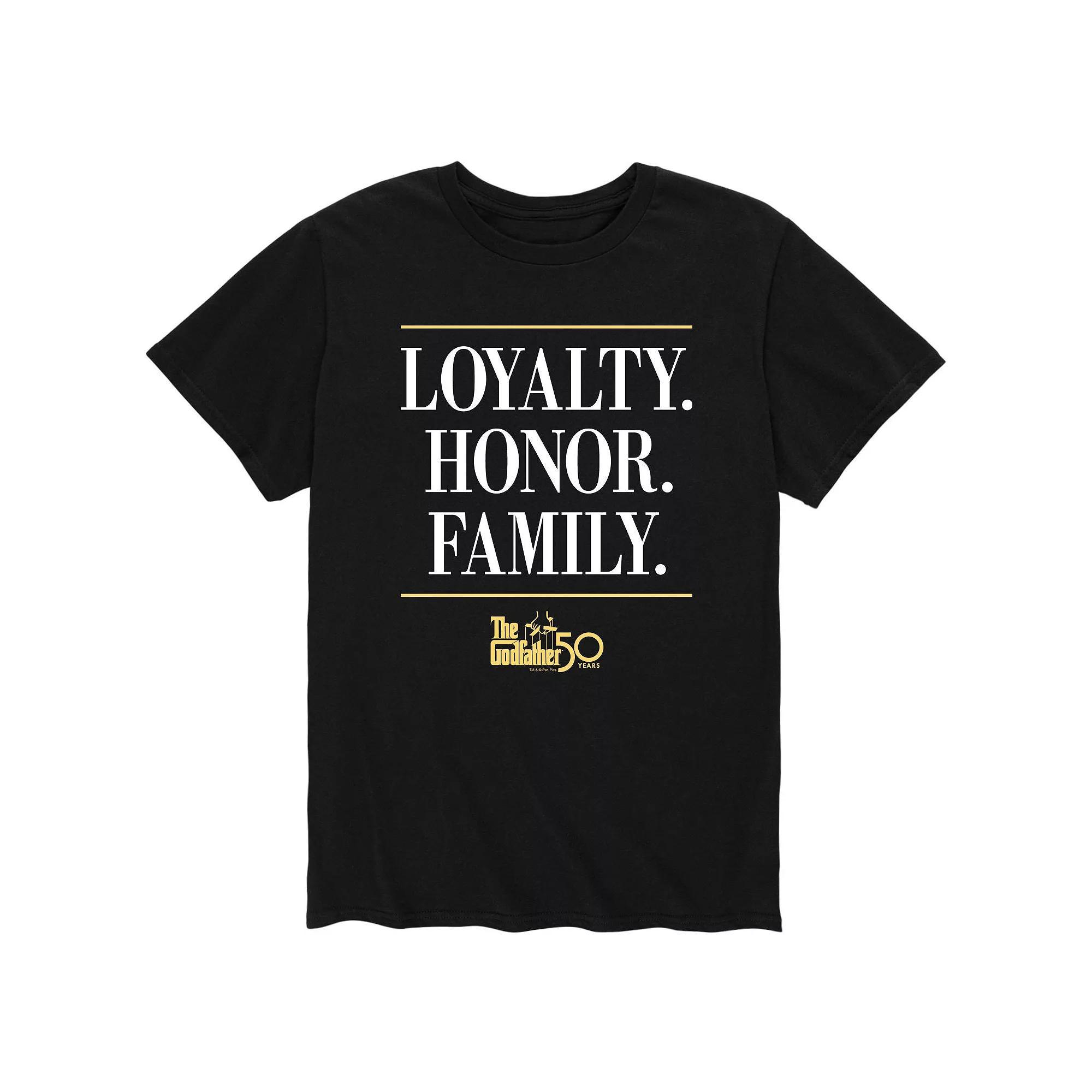 Mens The Godfather Honor Family Tee Product Image