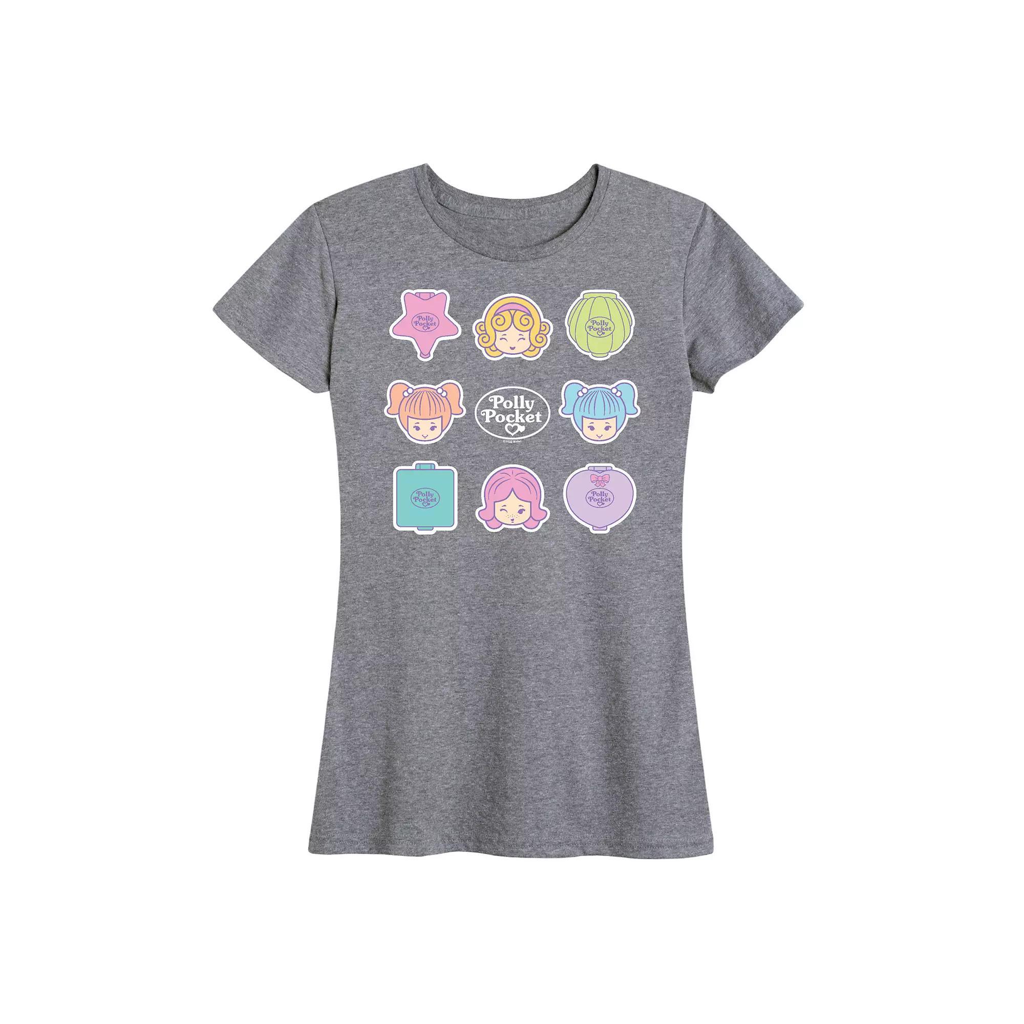 Womens Polly Pocket Grid Graphic Tee Product Image