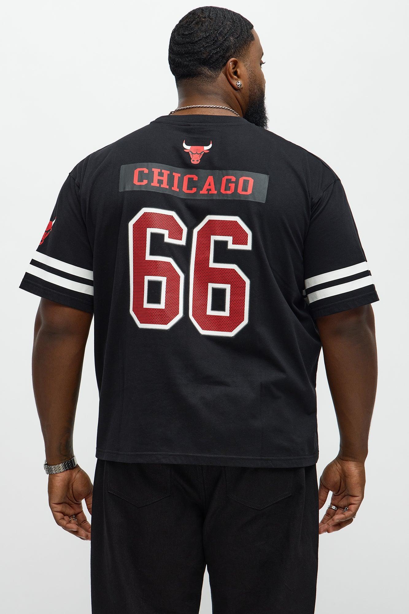 Bulls Boxy Number Tee - Black Product Image