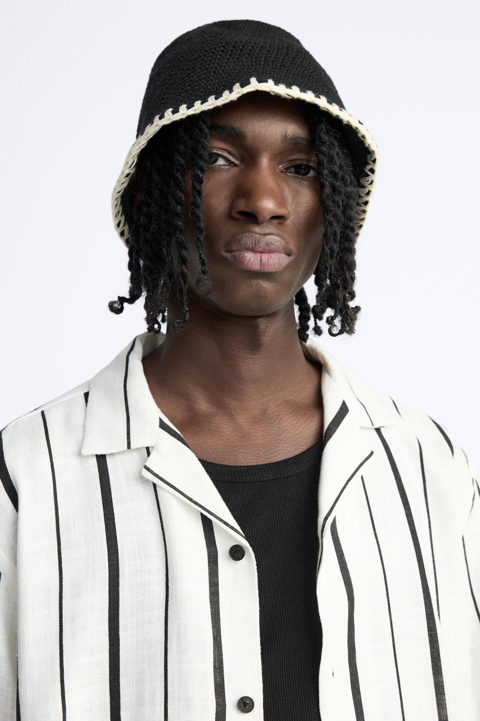 VISCOSE BLEND STRIPED SHIRT Product Image