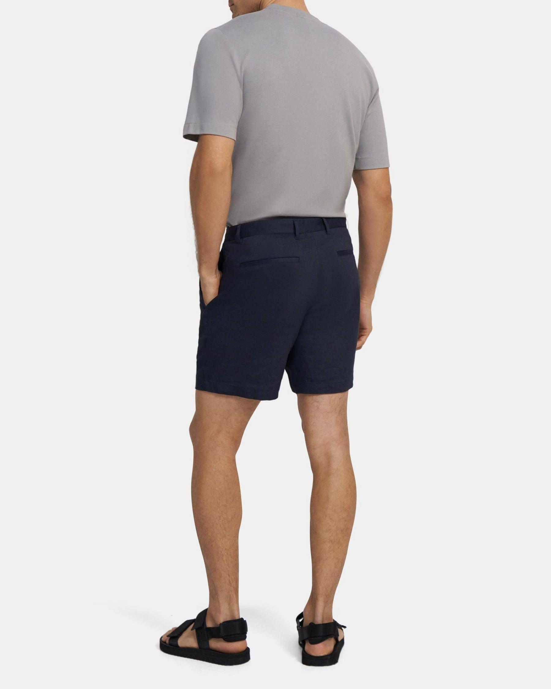 Tapered Drawstring Pant in Stretch Linen Product Image