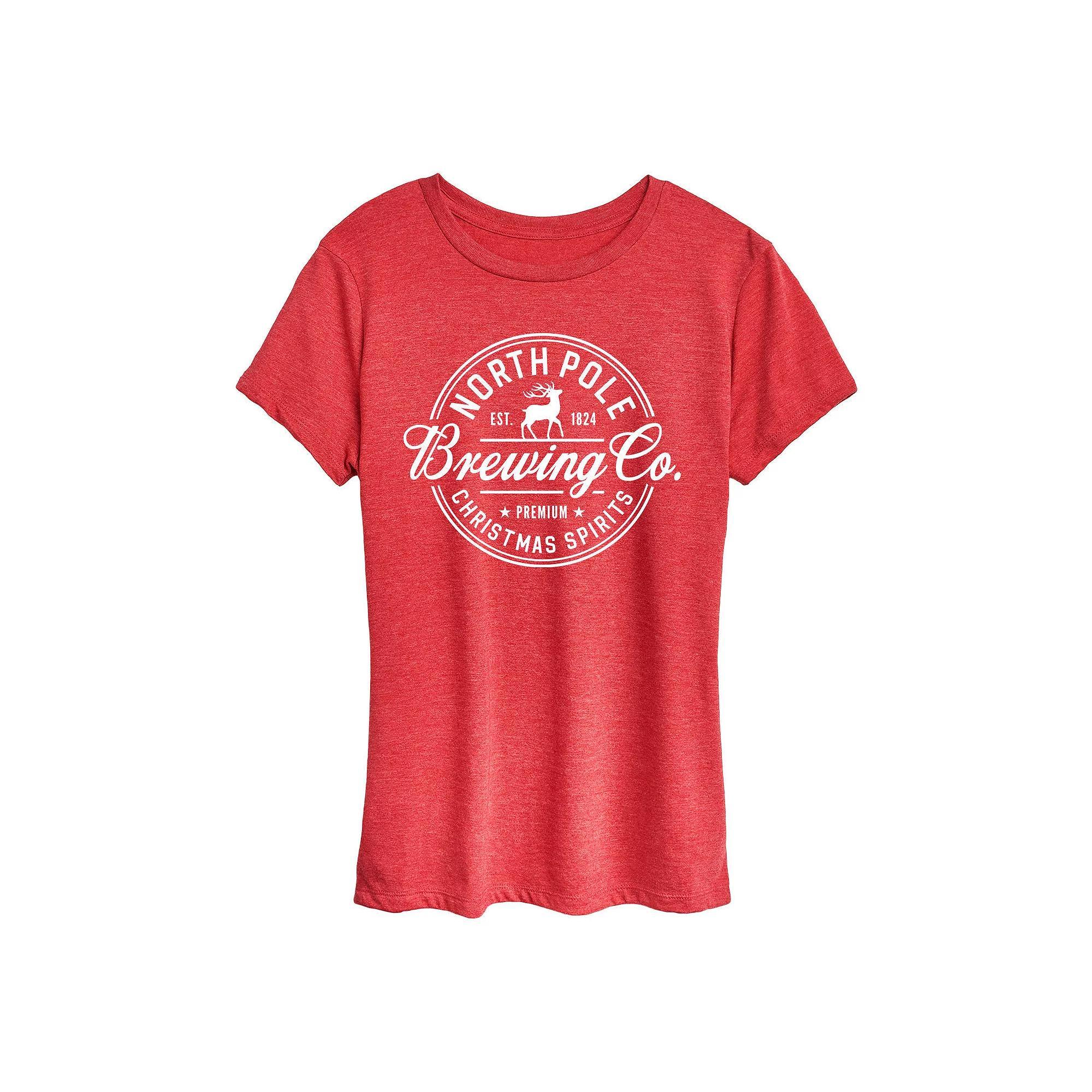 Womens North Pole Brewing Co. Graphic Tee, Girls Product Image