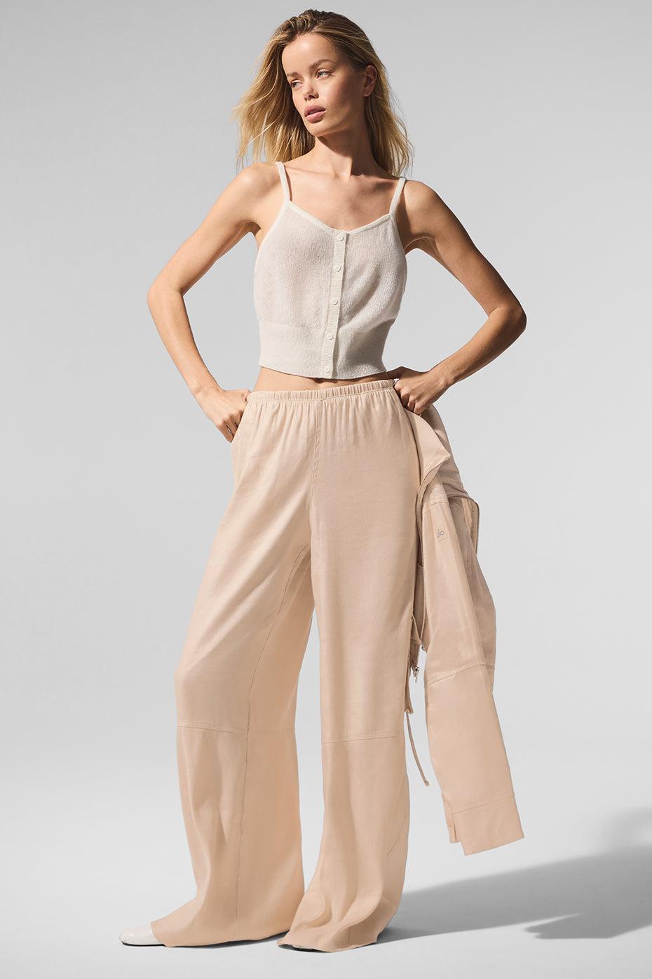Sheer Cashmere Tank - Ivory Product Image