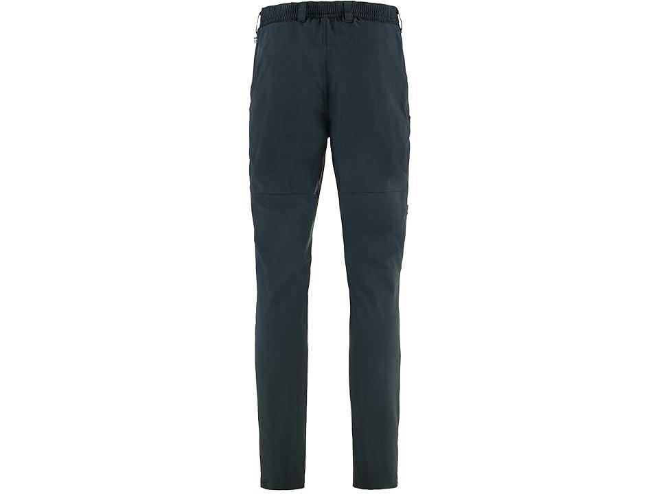 Fjallraven Abisko Trail Stretch Trousers (Dark Grey) Men's Casual Pants Product Image