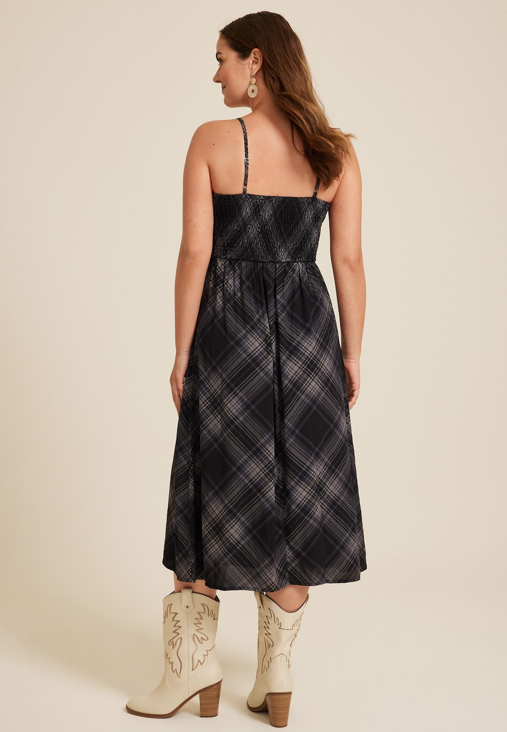 Maurices Womens Bare Smocked Midi Dress Size Small Product Image