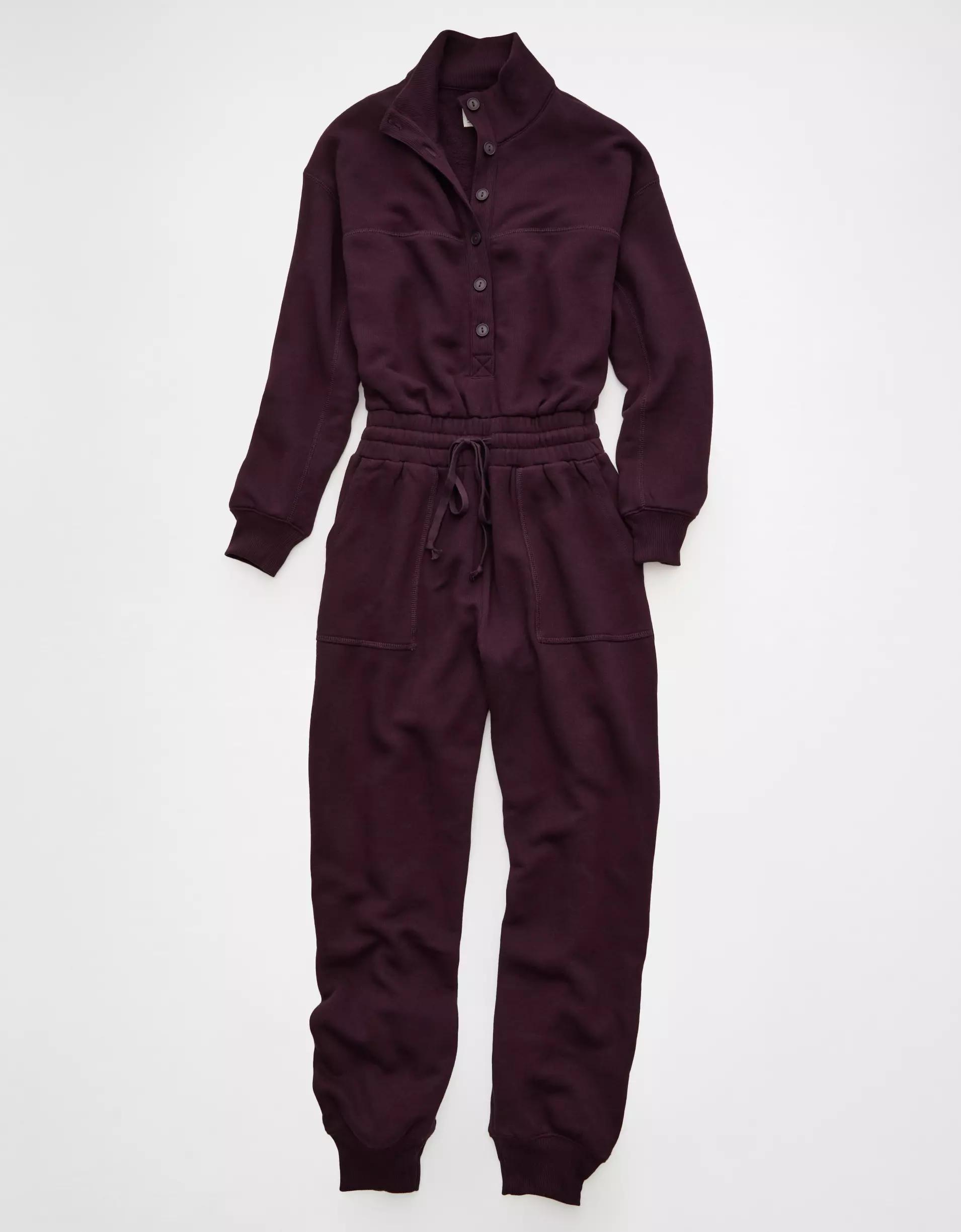 AE Fleece Jumpsuit Product Image