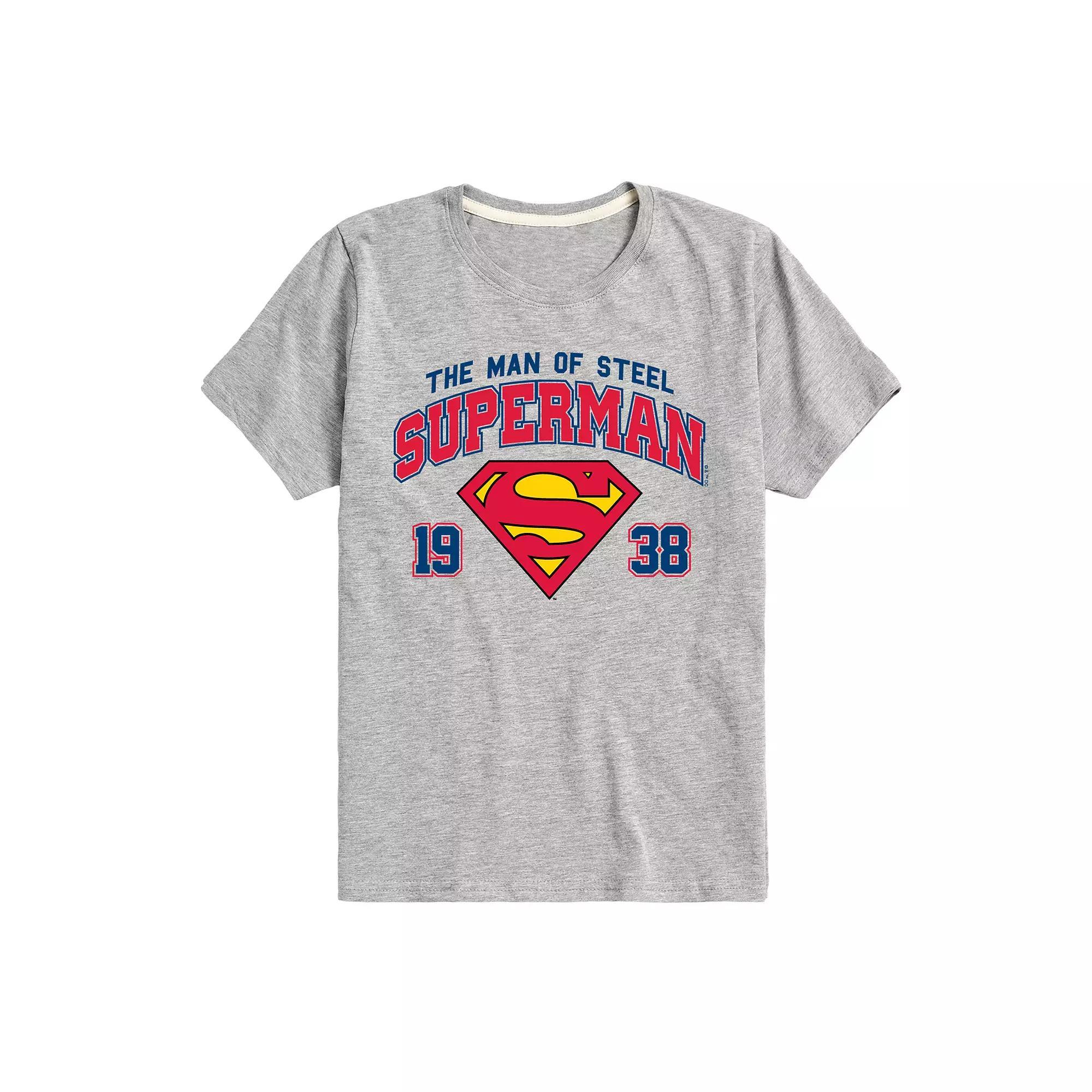 Boys 8-20 DC Comics Superman The Man Of Steel Graphic Tee, Boys Product Image