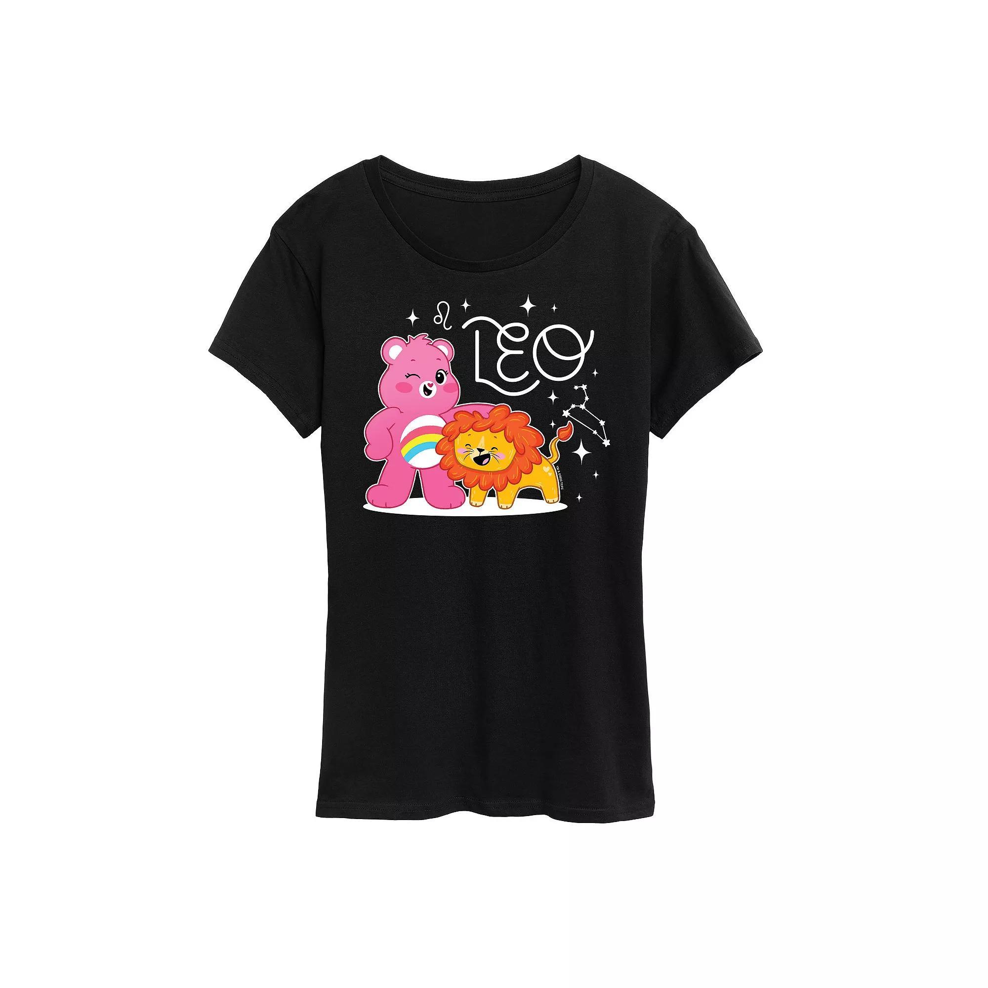 Womens Care Bears Leo Graphic Tee, Girls Product Image