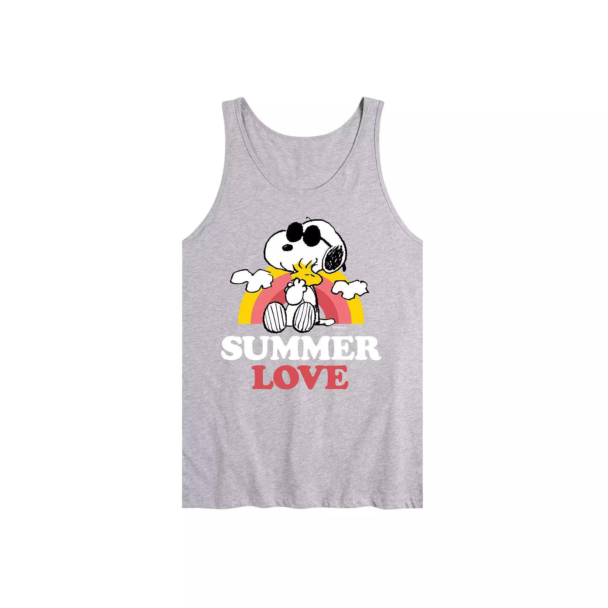 Mens Peanuts Summer Love Tank Top Product Image