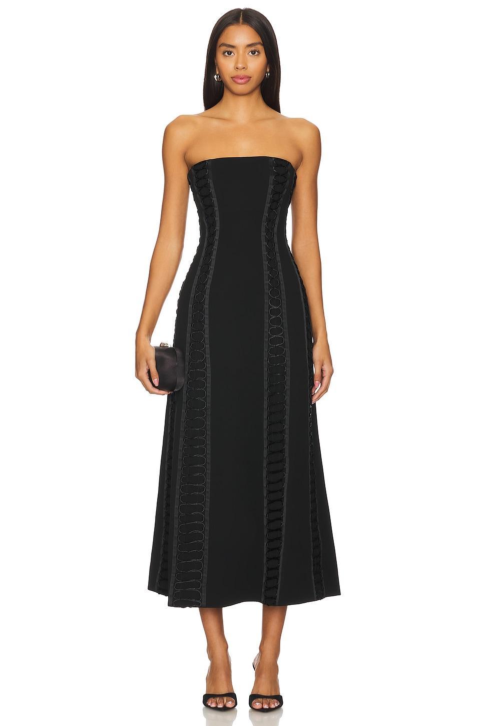 Dennison Bustier Midi Dress SIMKHAI Product Image