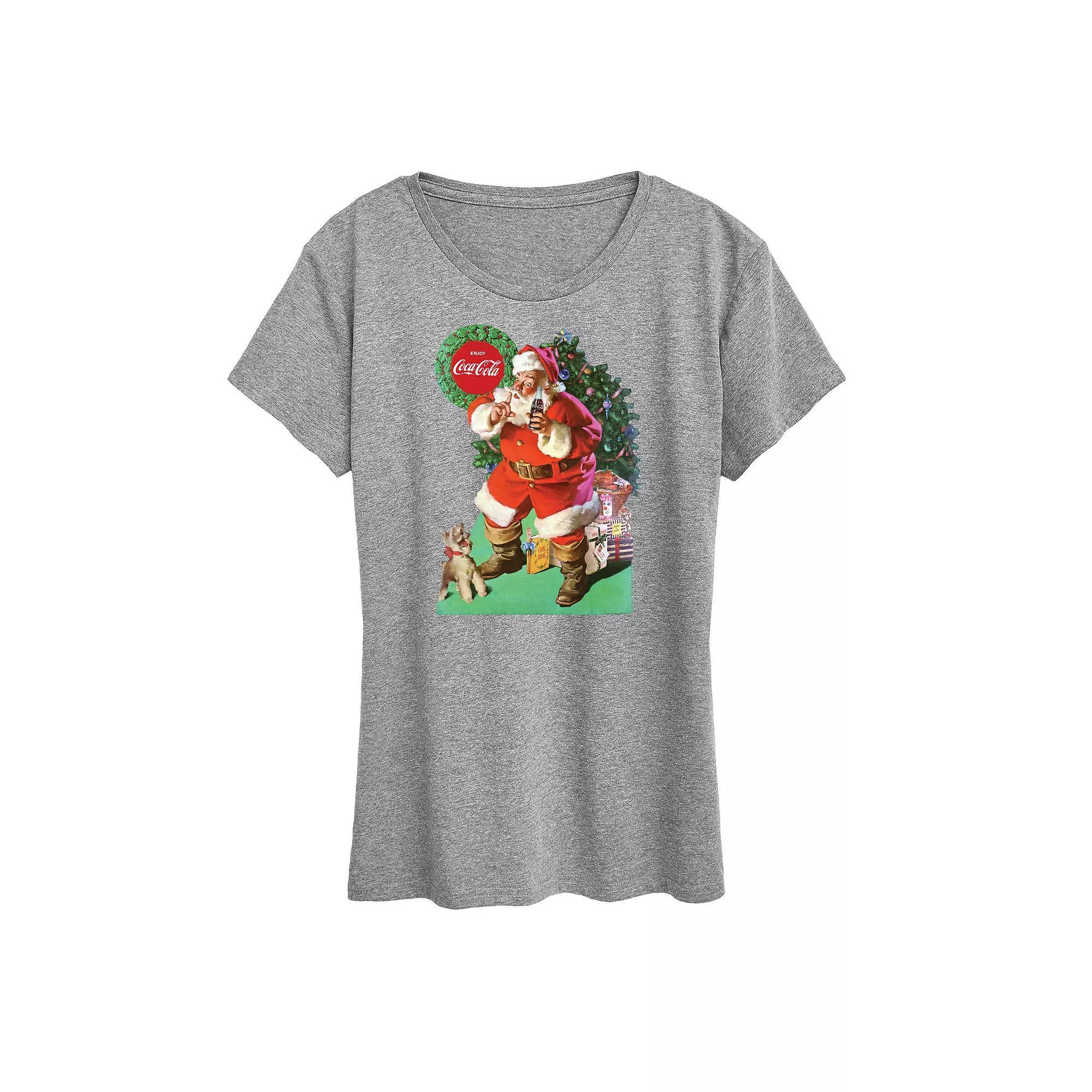 Women's Dandelion Crescent Moon Graphic Tee, Girl's, Size: Small, Grey Grey Product Image