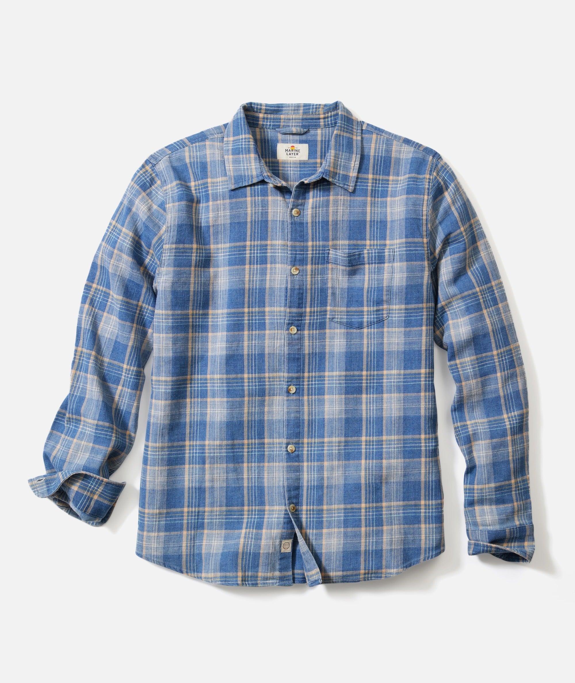 Stretch Selvage Long Sleeve Shirt Product Image
