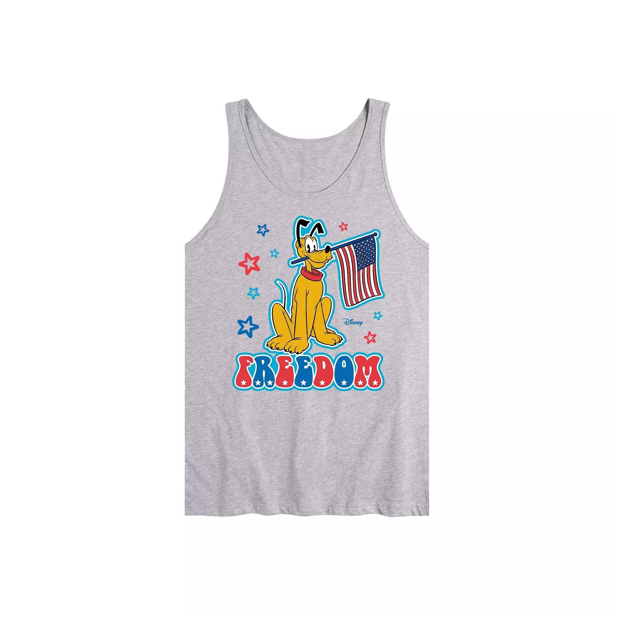 Disneys Pluto Mens Freedom Tank Top Product Image