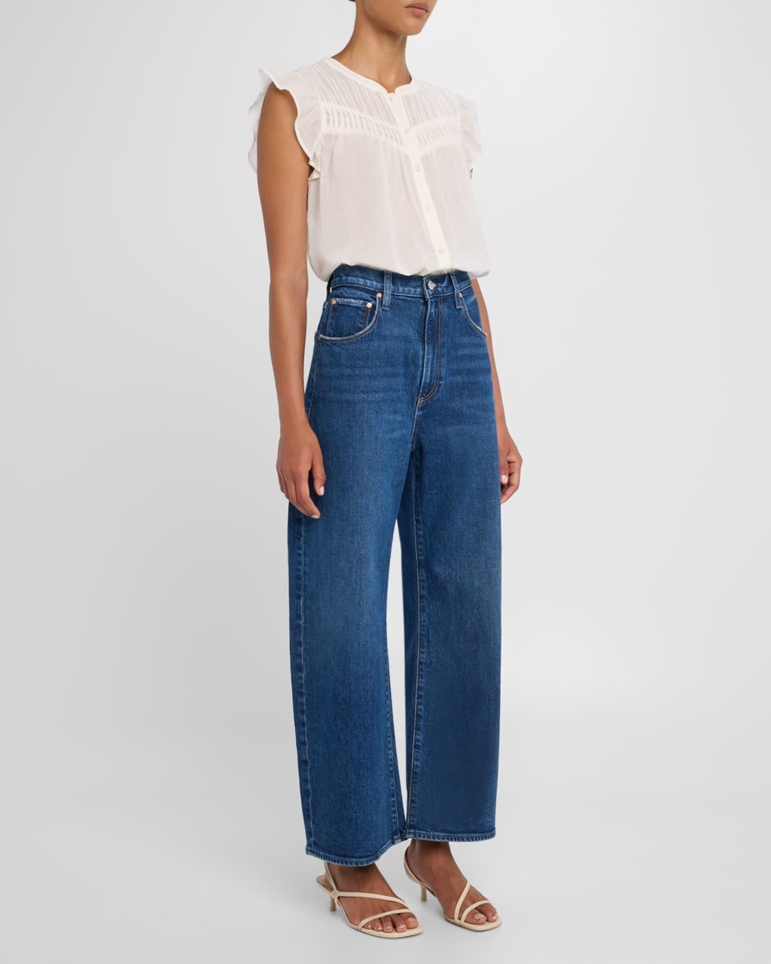 Arellia Barrel Ankle Jeans Product Image