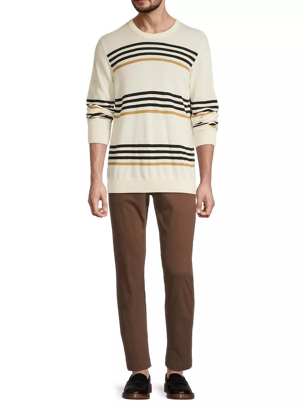 COLLECTION Striped Cashmere Sweater Product Image