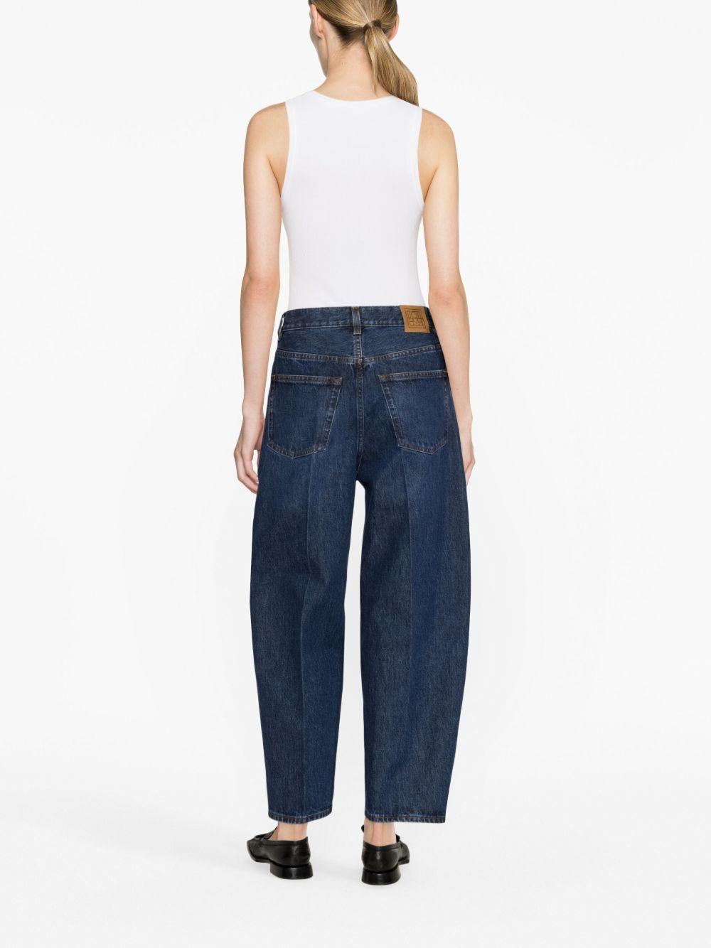 tapered high-waist jeans Product Image