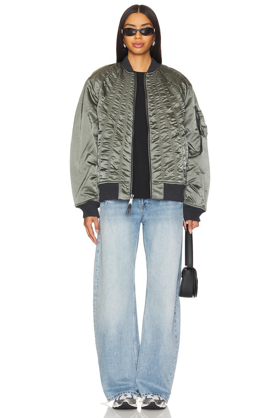 Ma-1 Shirring Flight Jacket ALPHA INDUSTRIES Product Image