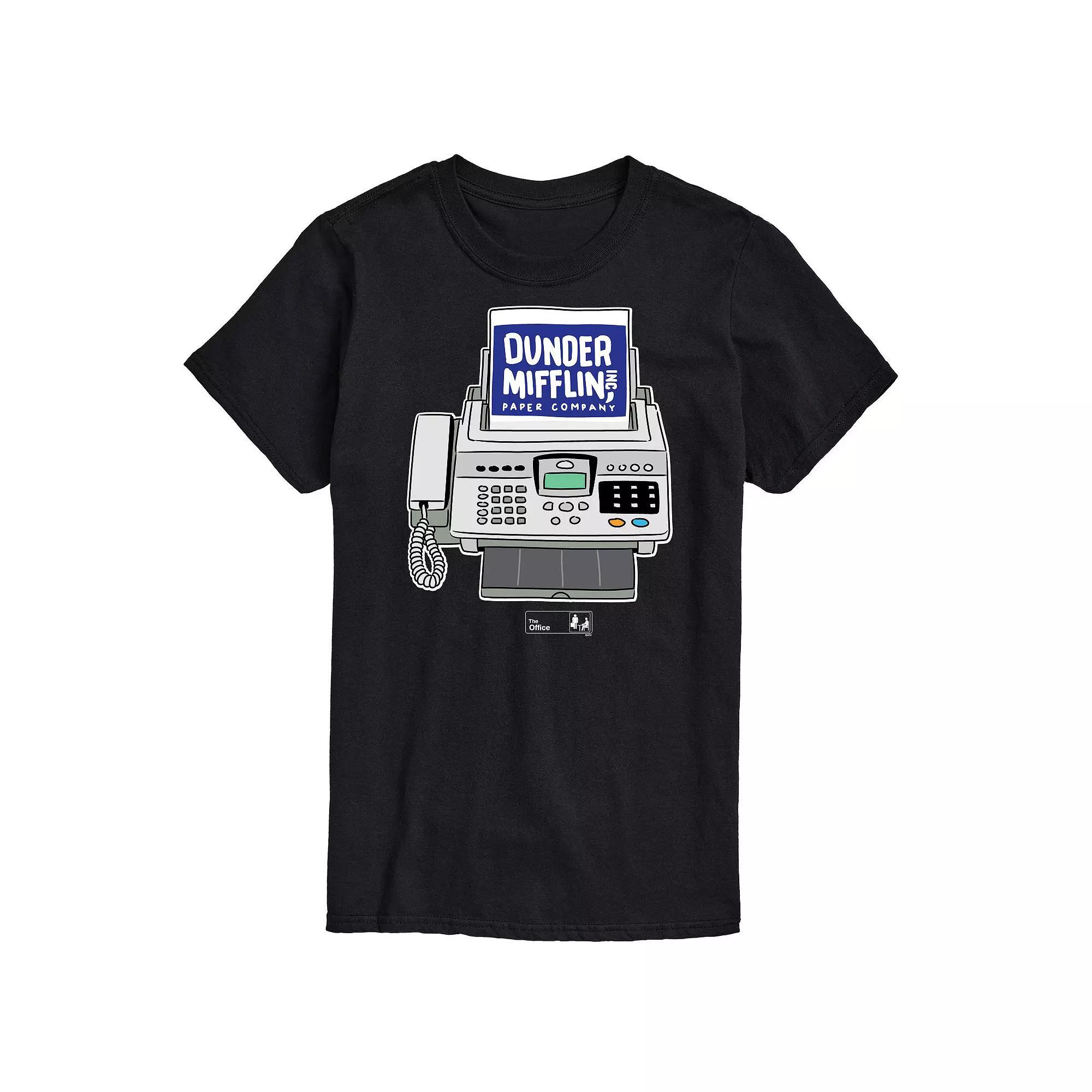 Mens The Office Fax Machine Logo Tee Product Image