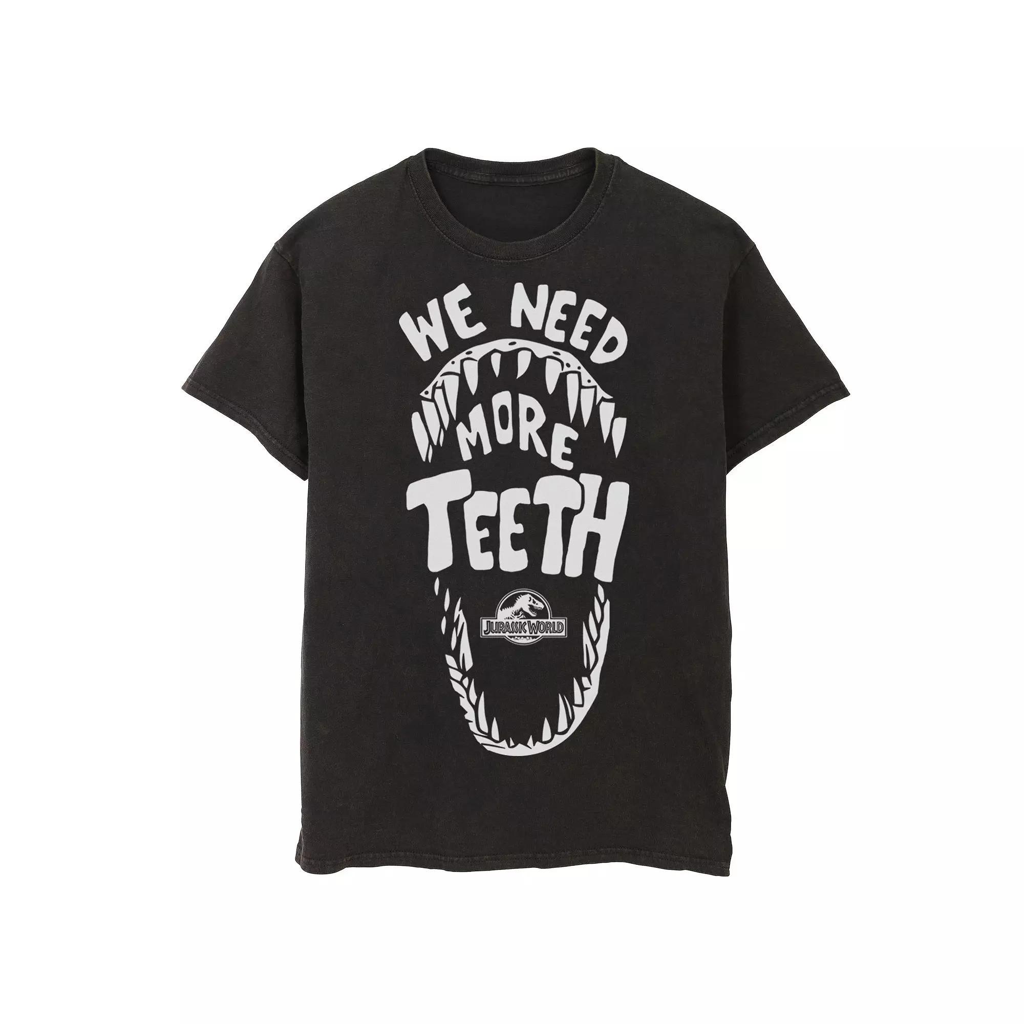 Men's Jurassic World We Need More th Graphic Tee, Size: Medium, Kelly Grey Product Image