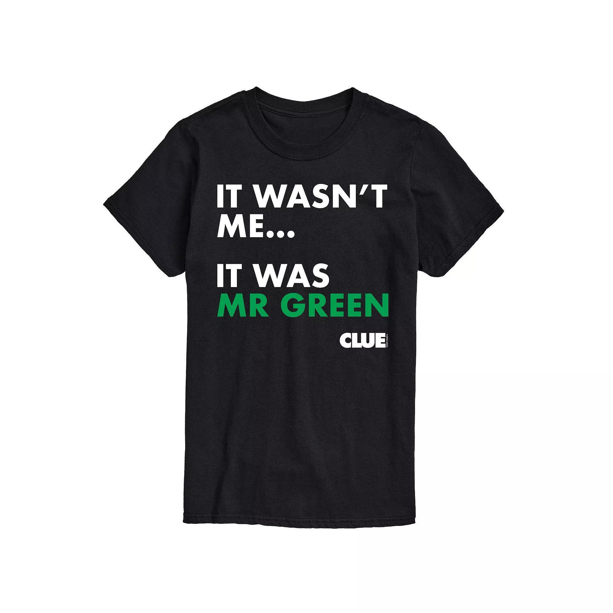 Mens Clue It Was Mr. Green Graphic Tee Product Image