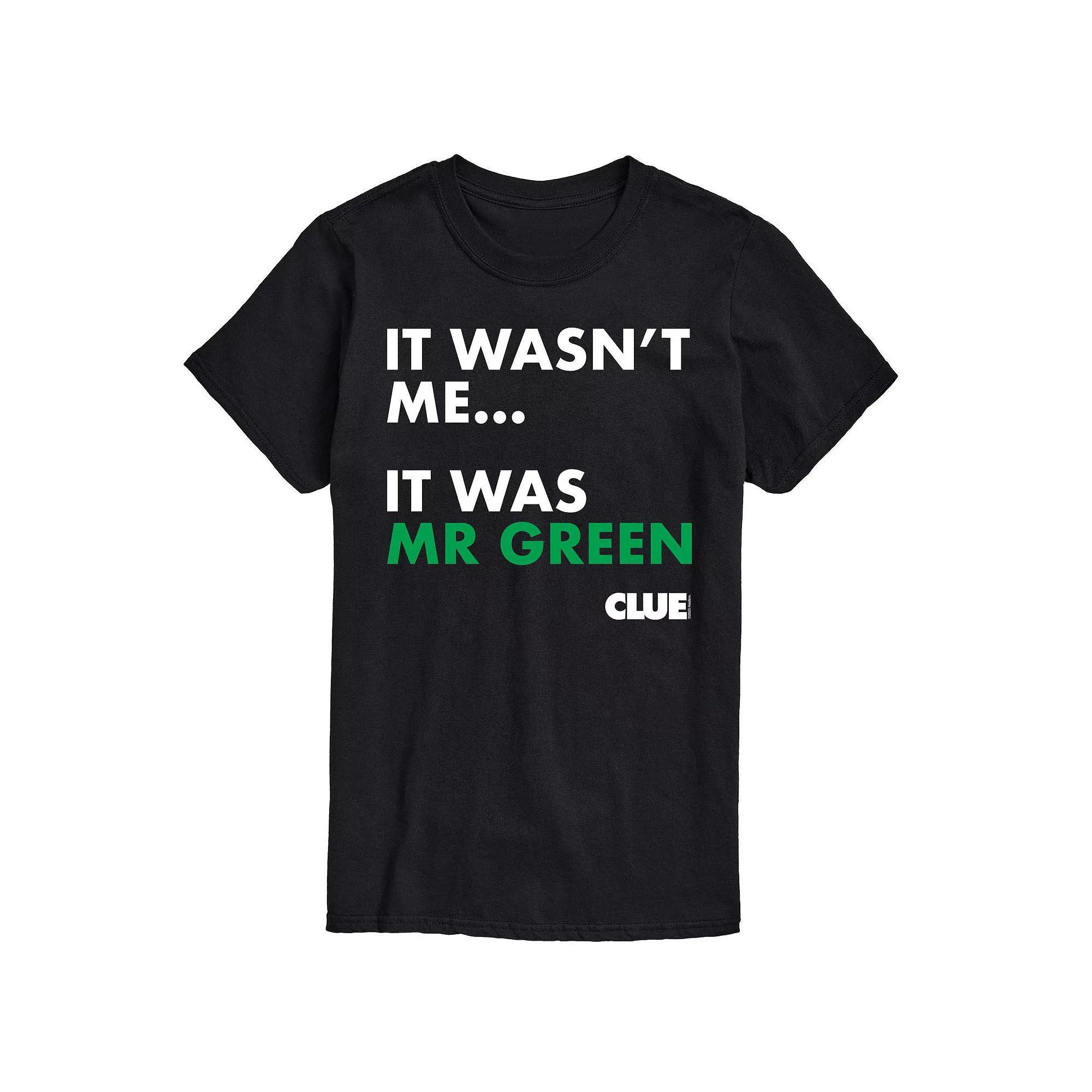 Mens Clue It Was Mr. Green Graphic Tee Product Image