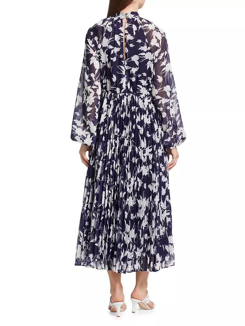 Abbie Floral Chiffon Maxi Dress Product Image