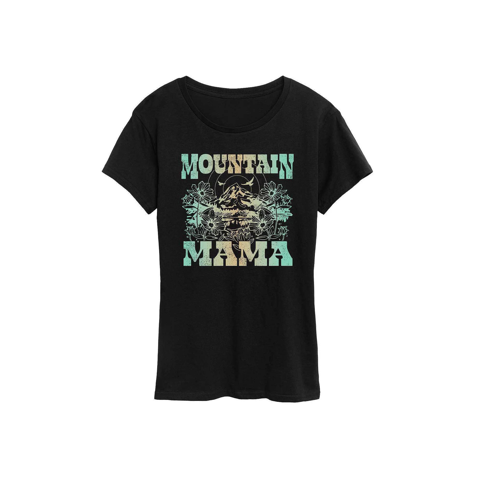 Womens Goth Western Pattern Graphic Tee Product Image