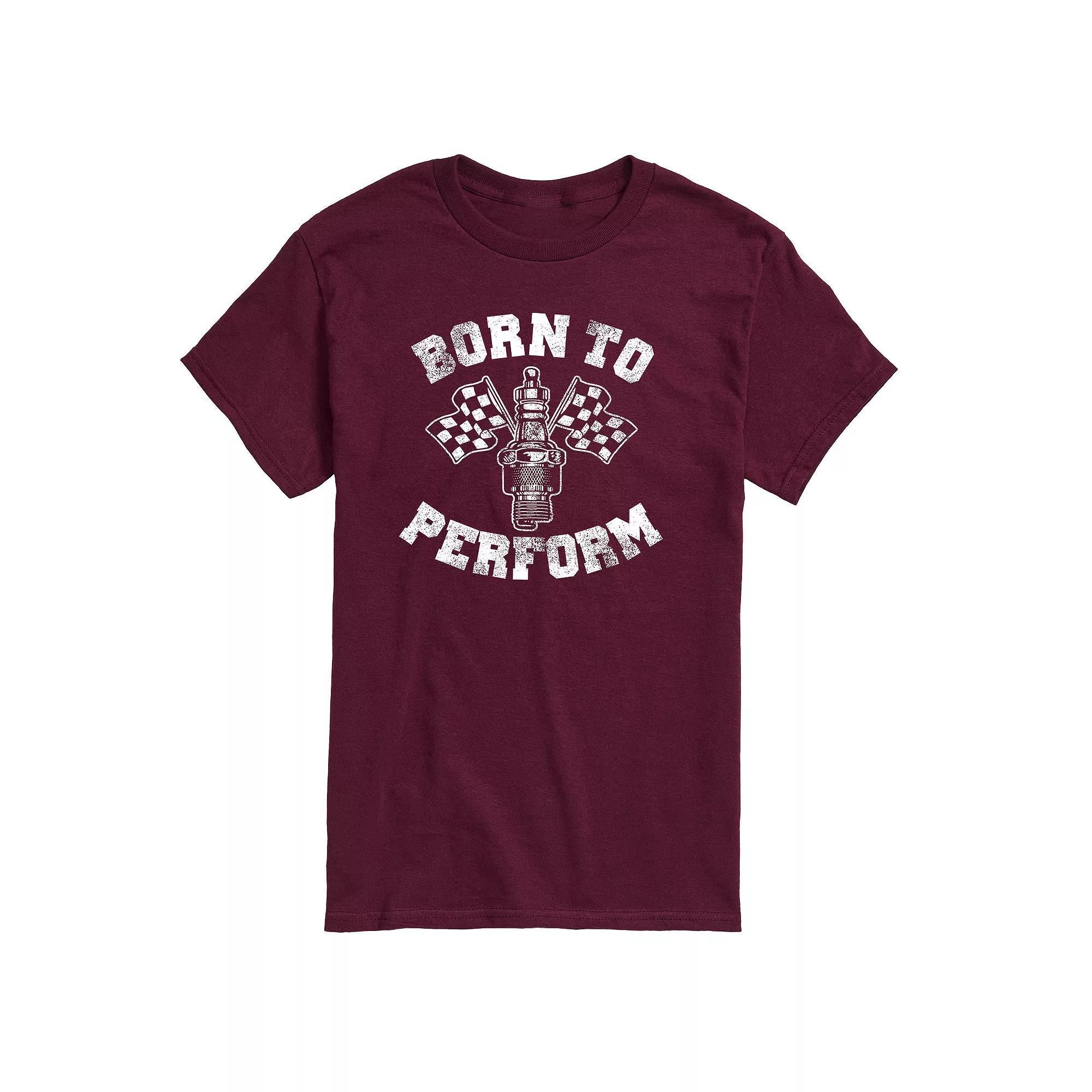 Mens Born to Perform Graphic Tee Product Image