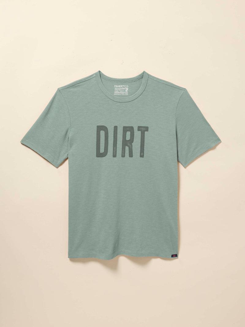 DIRT Sunwashed Regenerative Cotton Tee - Sage Creek Product Image