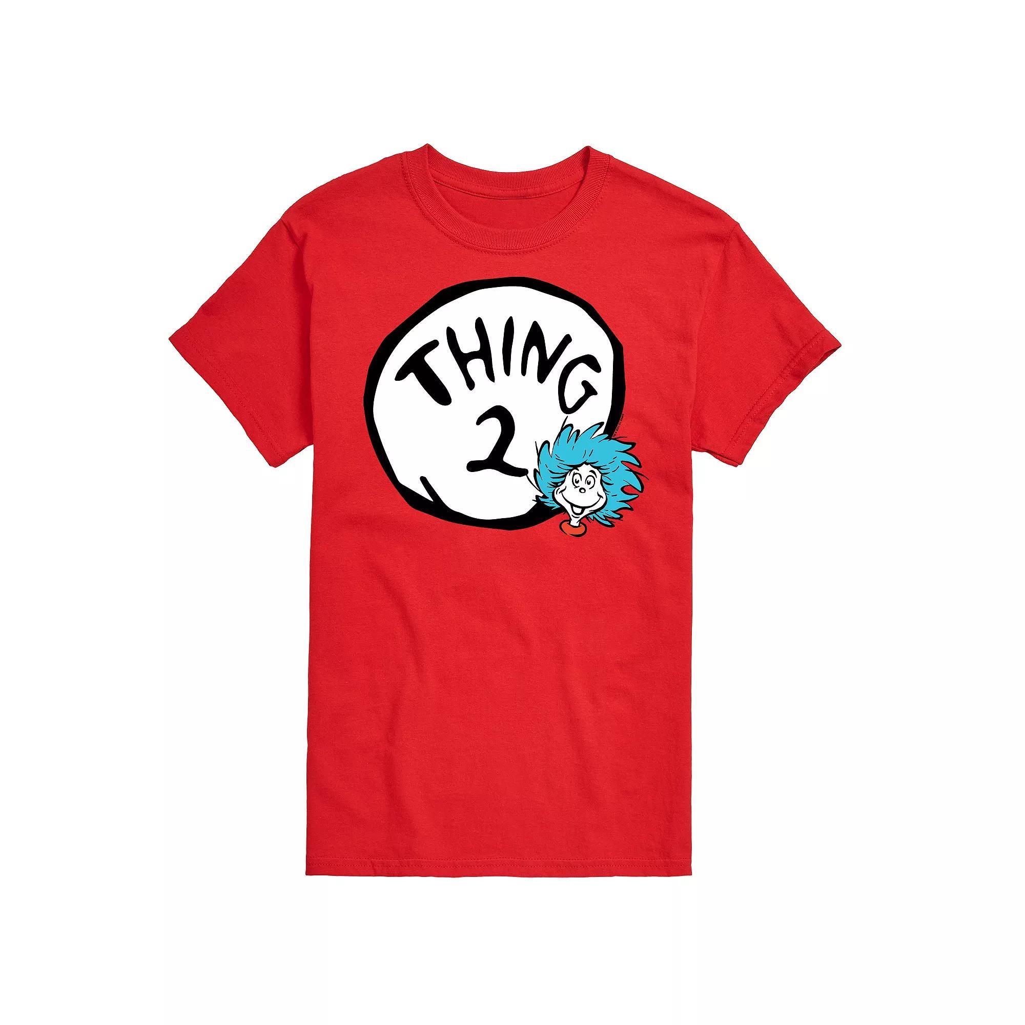 Mens Dr. Seuss Thing Two Tee Product Image