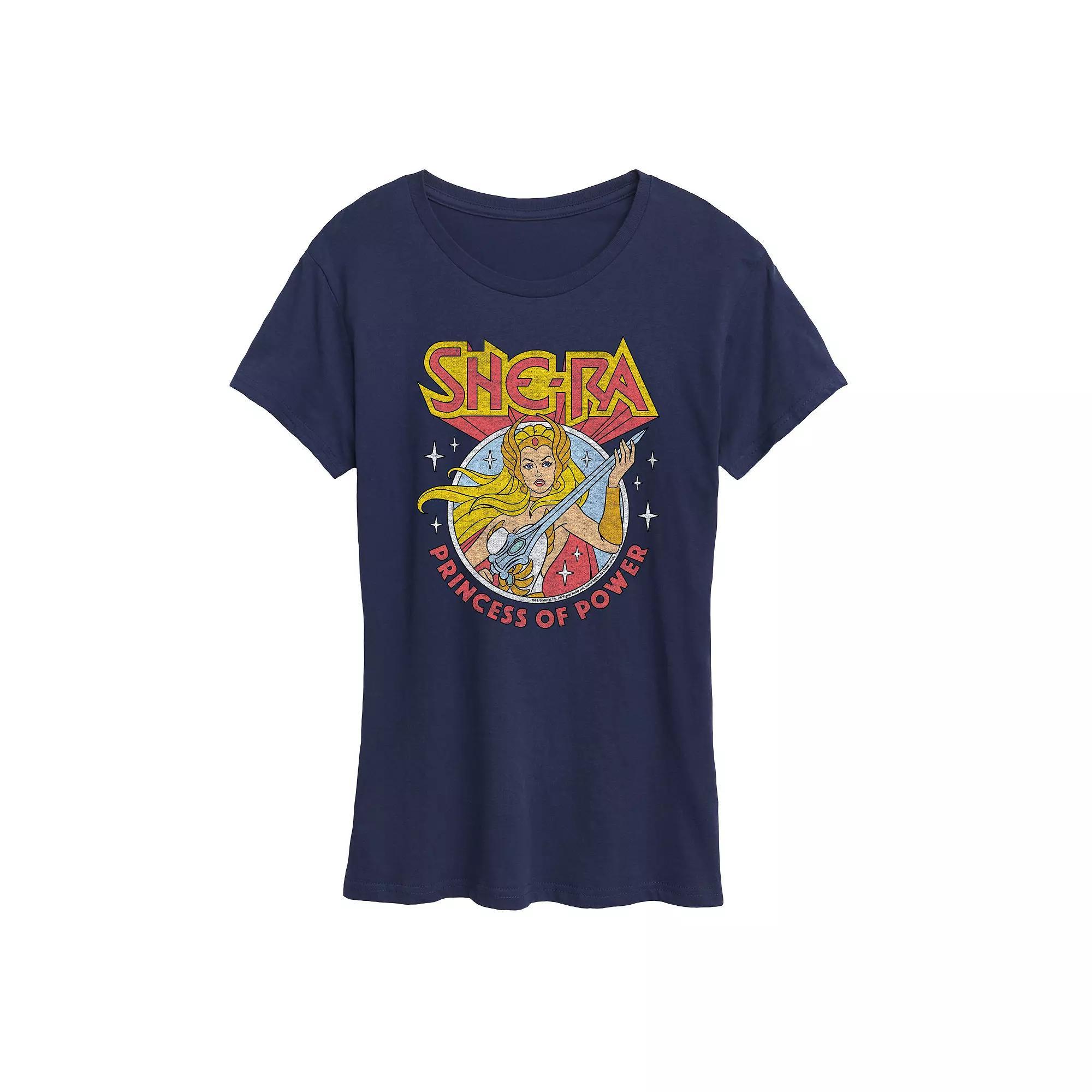 Womens She-Ra Princess Of Power Graphic Tee, Girls Grey Gray Product Image