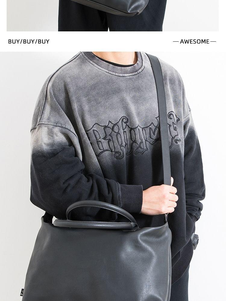 Faux-Leather Crossbody Bag Product Image