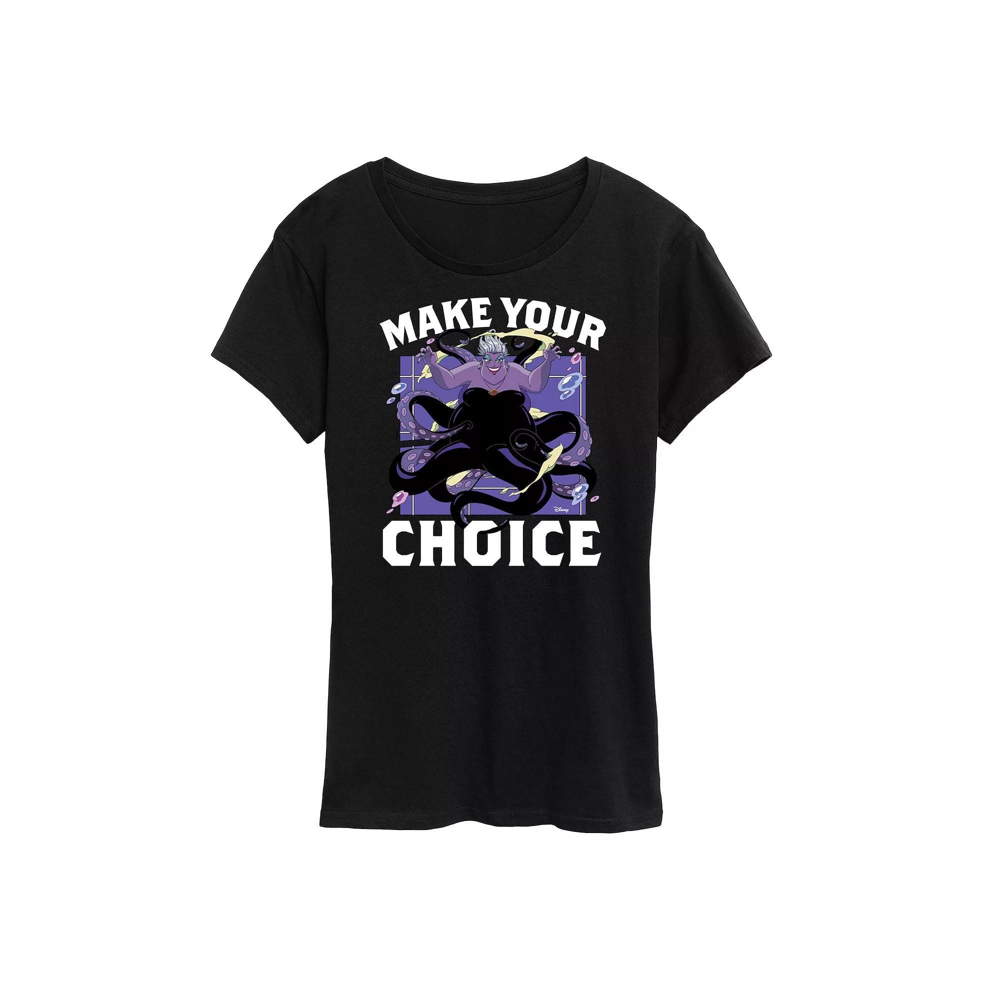 Disneys The Little Mermaid Ursula Womens Manga Graphic Tee Product Image