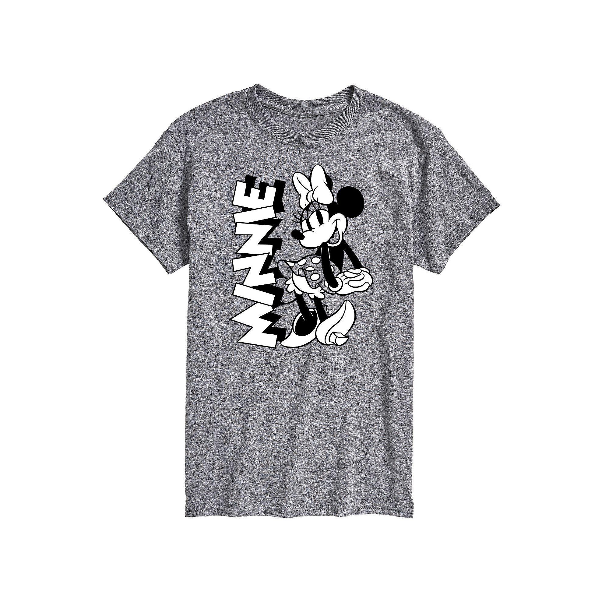 Disney's Minnie Mouse Big & Tall Graphic Tee, Men's, Size: 3XB, White Product Image