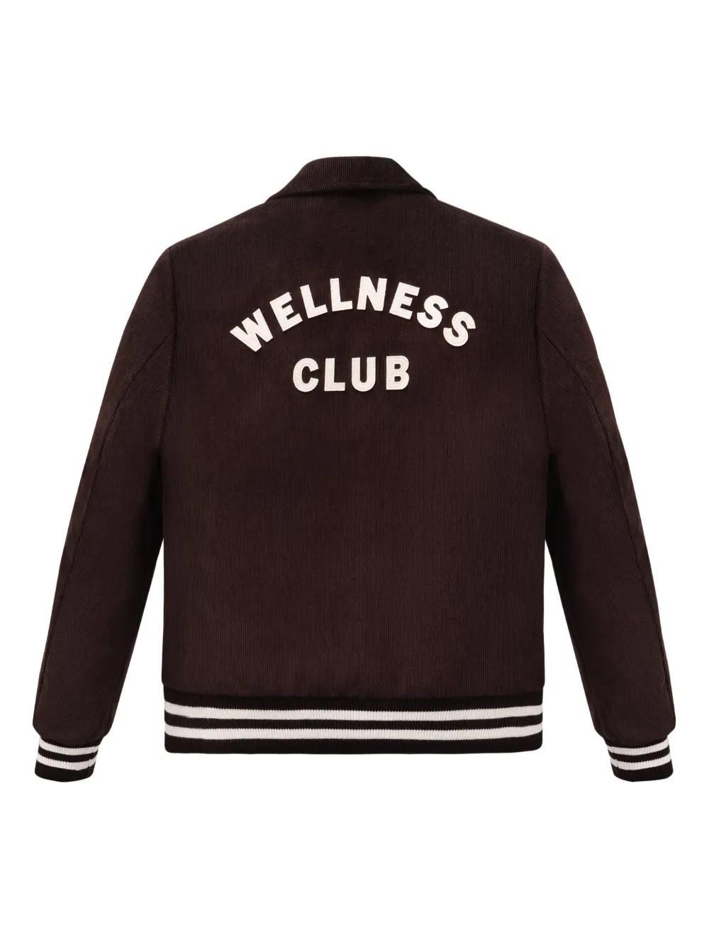 embroidered-logo bomber jacket  Product Image