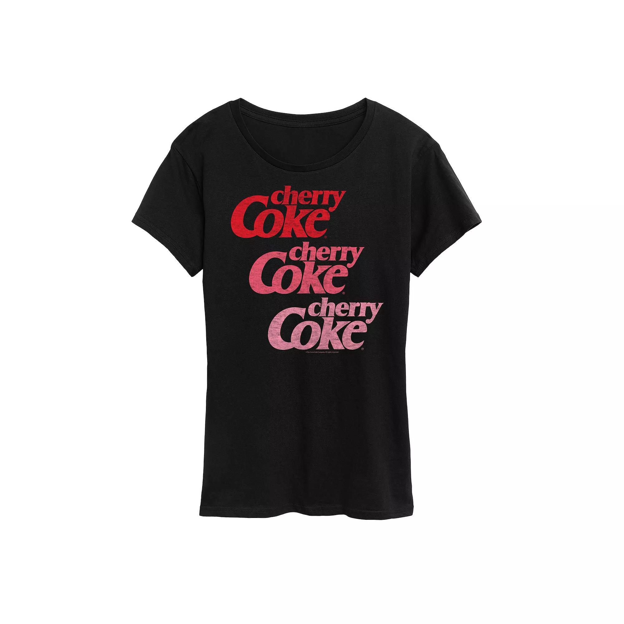 Disney's Minnie Mouse Women's "Candy Cane Cutie" Christmas Graphic Tee, Girl's, Size: XL, Black Product Image