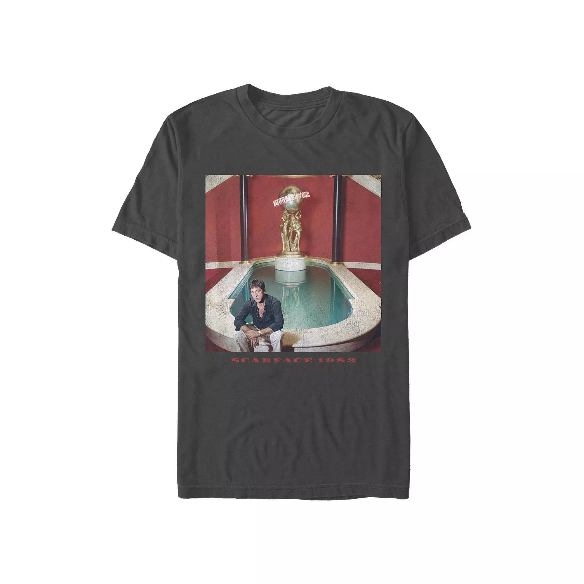 Men's Scarface 1983 Graphic Tee, Size: XL, Grey Product Image