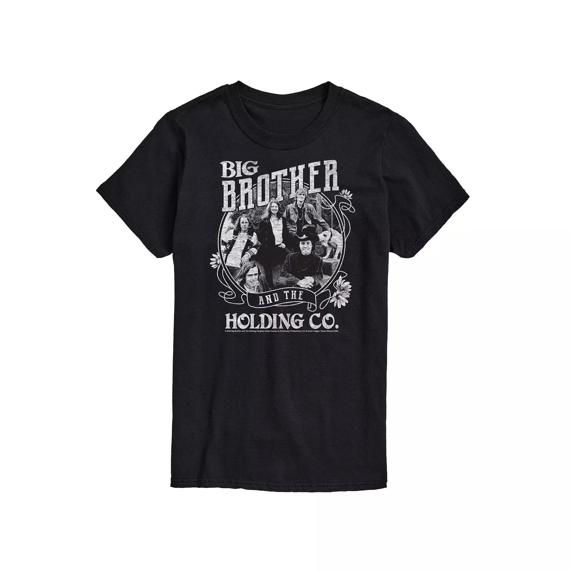 Big & Tall Big Brother Flowers Co Tee, Mens Product Image
