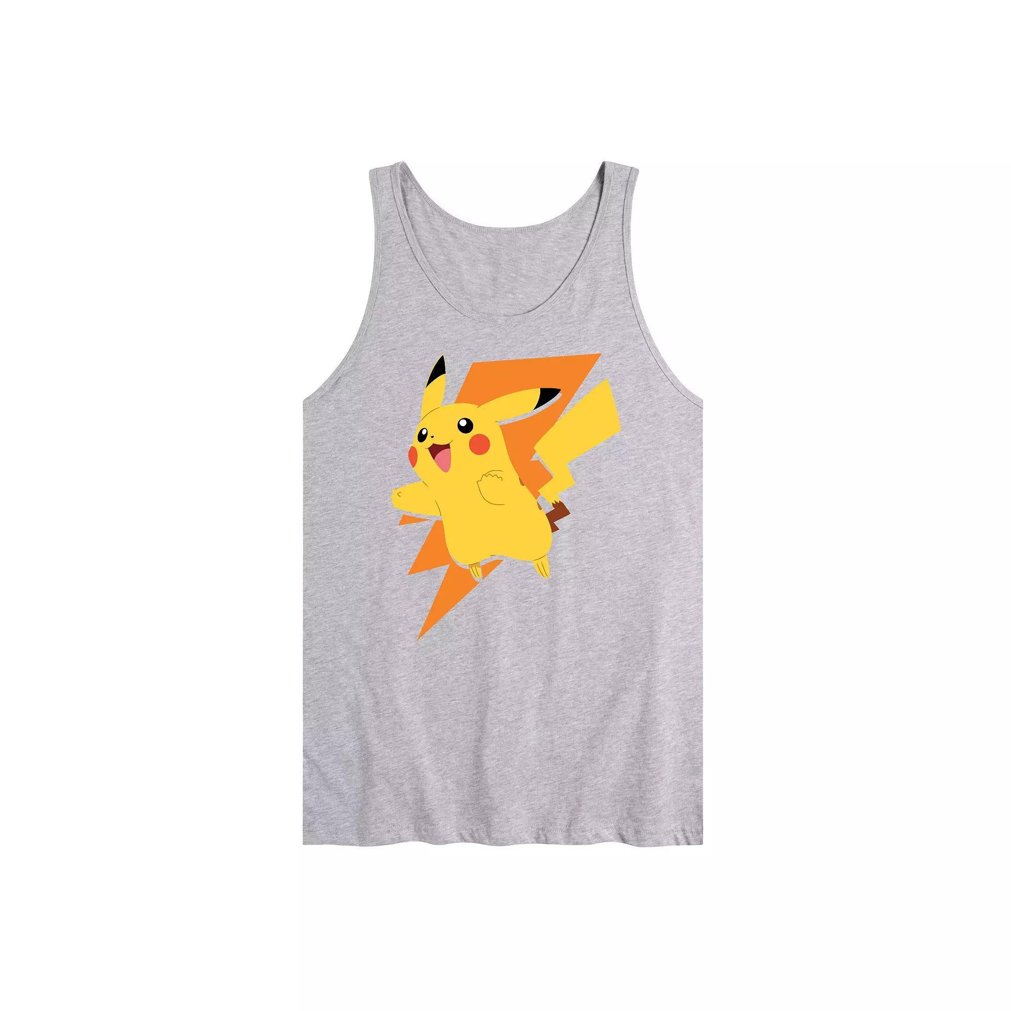 Mens Pokemon Pikachu Bolt Tank Top Product Image