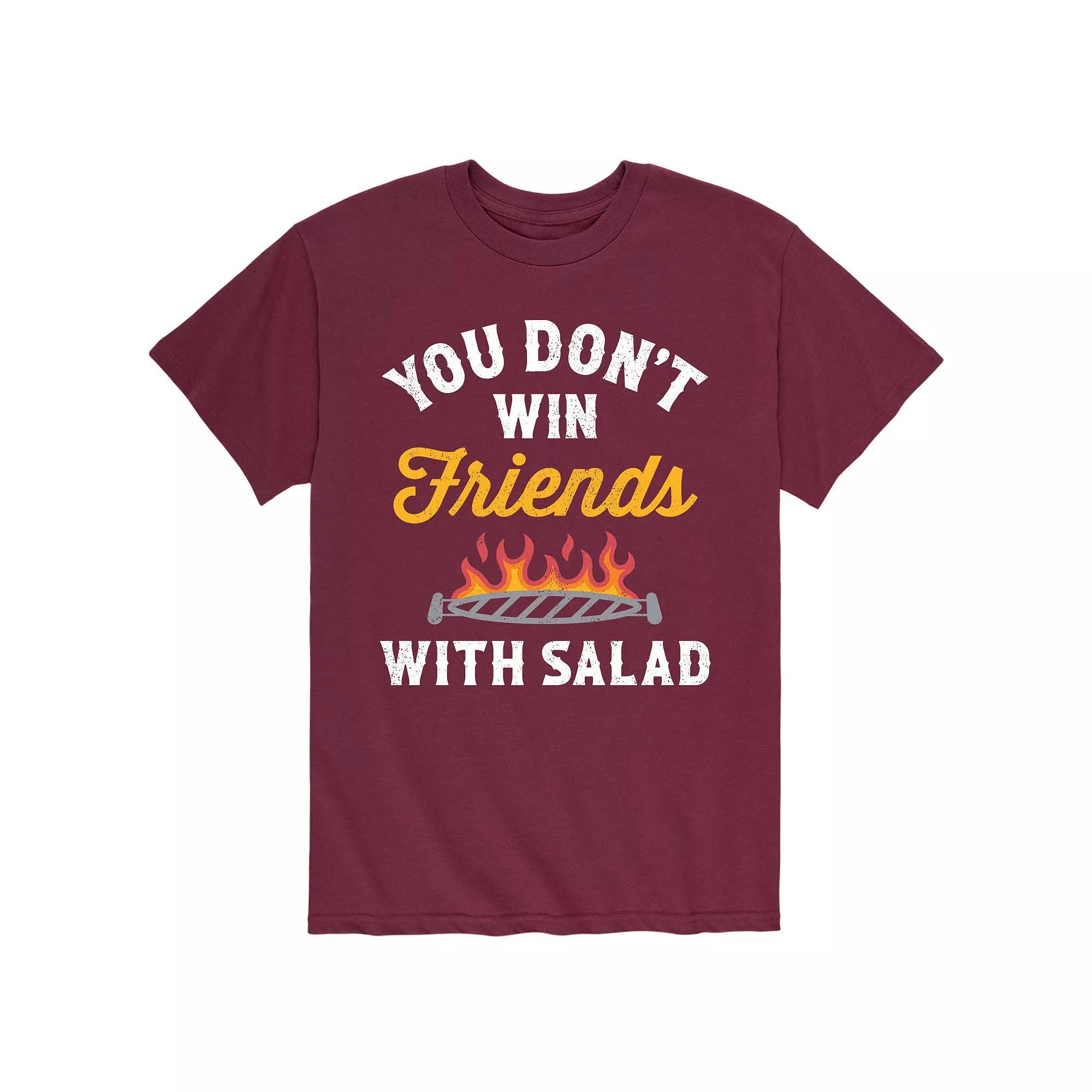 Mens You Dont Win Friends With Salad Tee Product Image