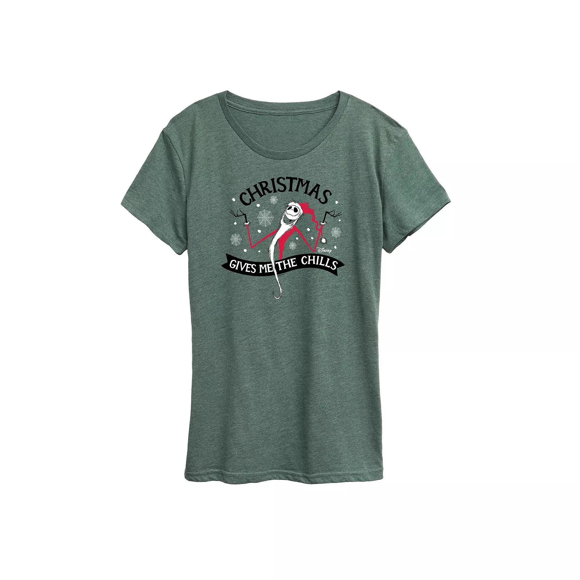 Plus Tree Cross Section Heart Graphic Tee, Womens Grey Green Product Image
