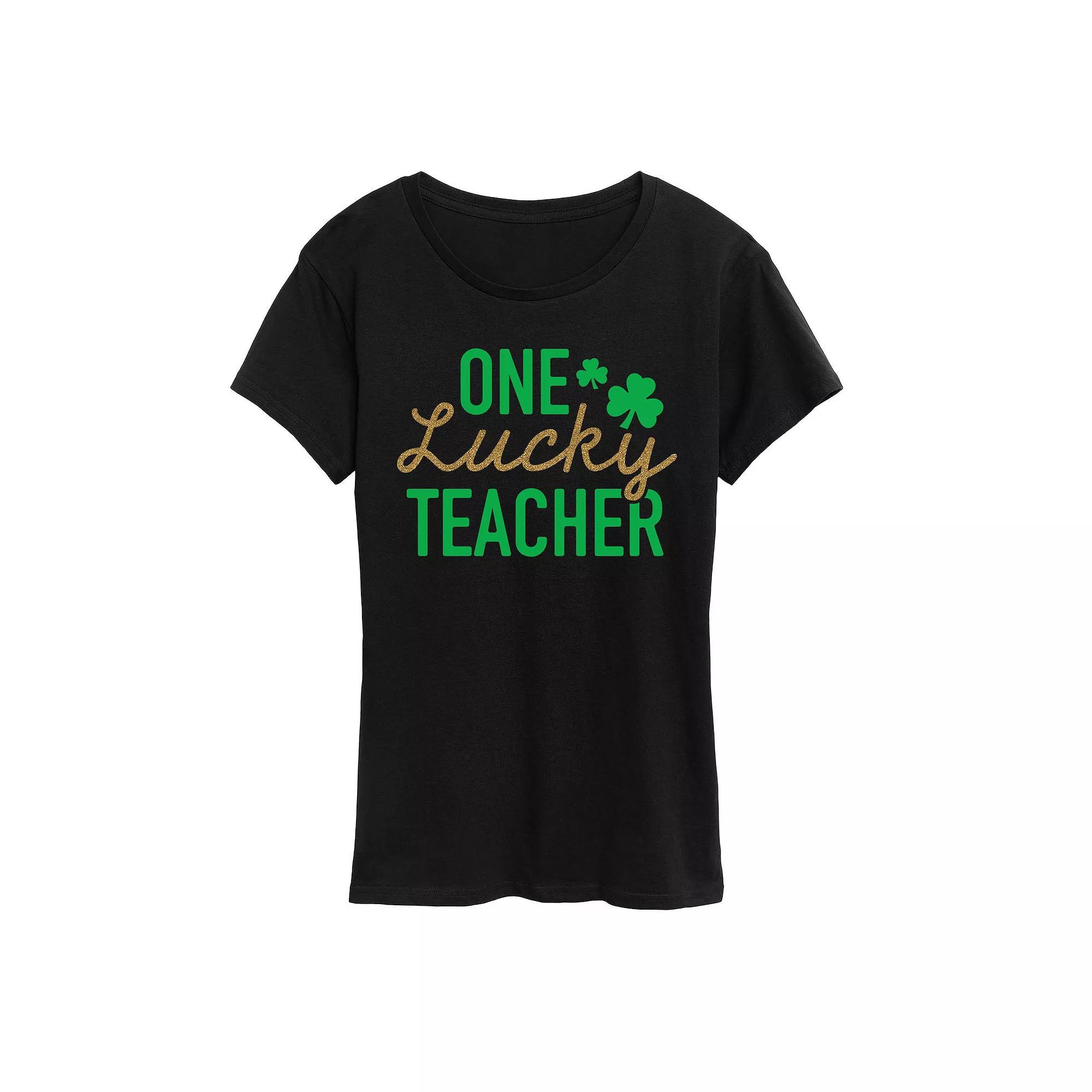 Womens Mom Characteristics Circle Graphic Tee Product Image