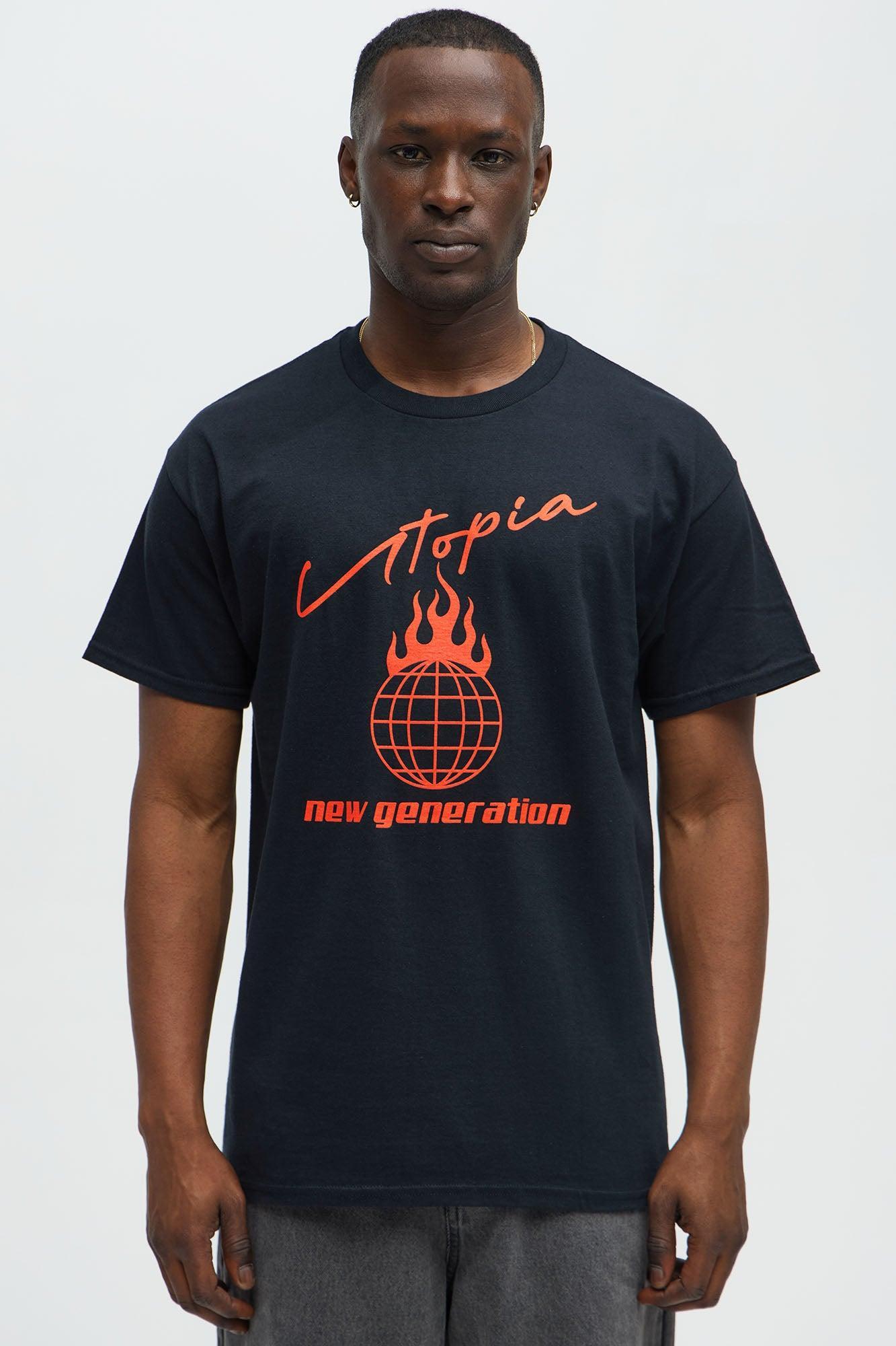 Utopia New Generation Short Sleeve Tee - Black Product Image