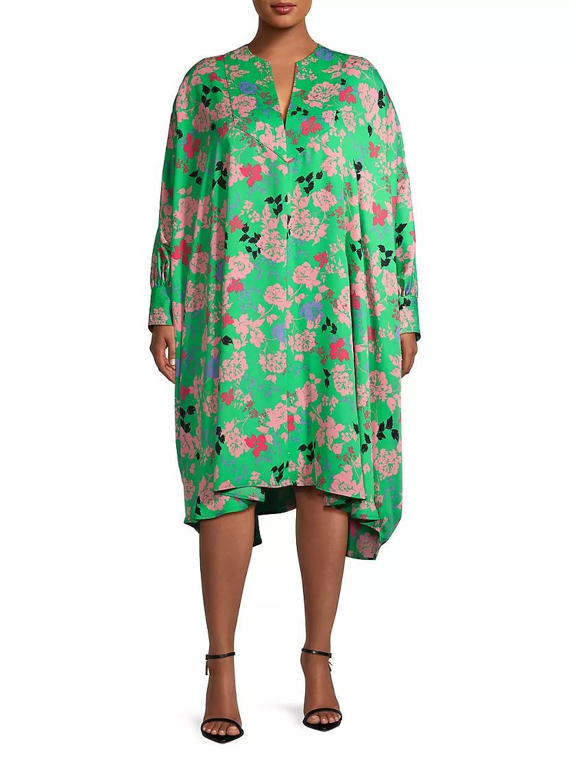 Maxi Trapunto Kaftan Dress Product Image
