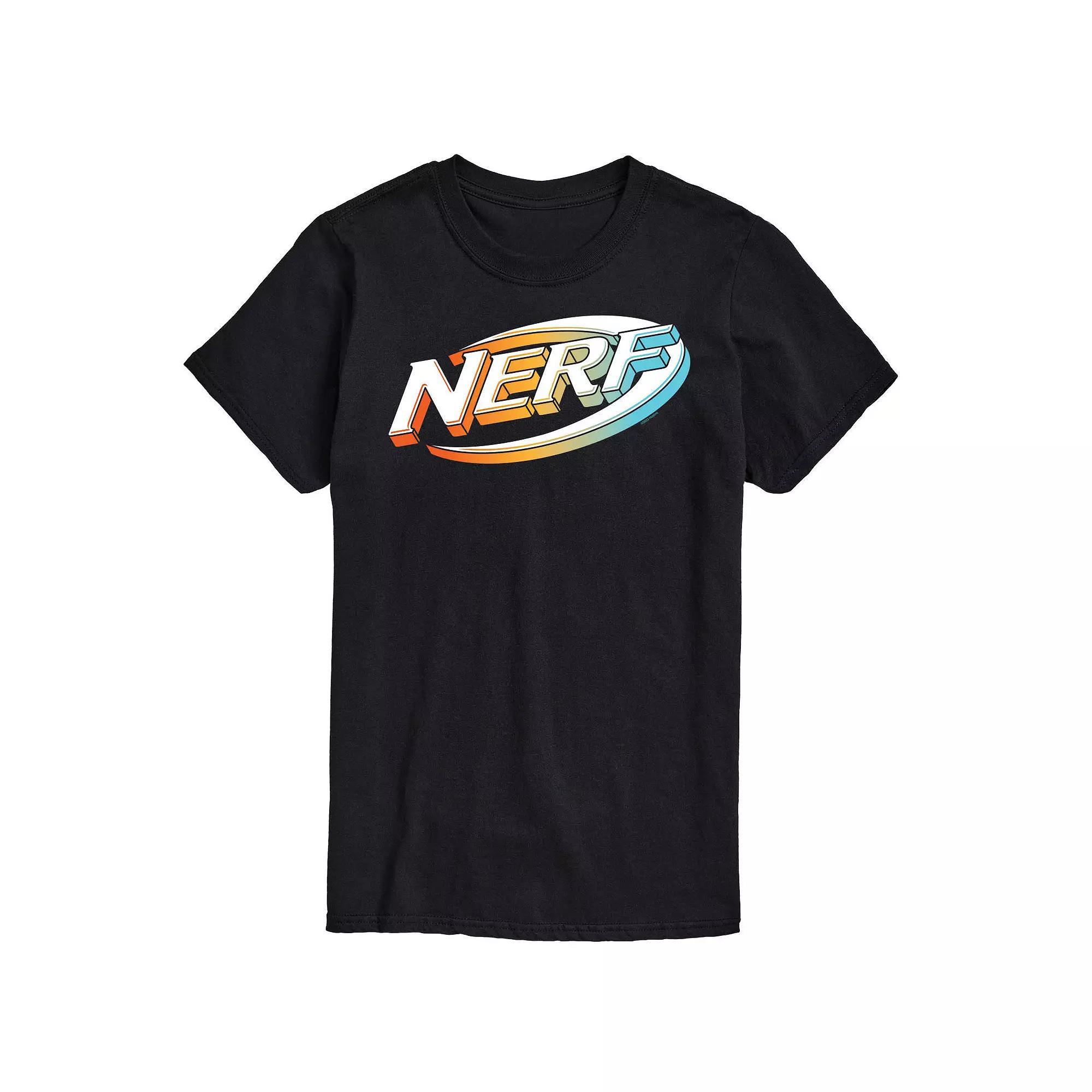 Big & Tall Nerf 3D Logo Graphic Tee, Mens Product Image