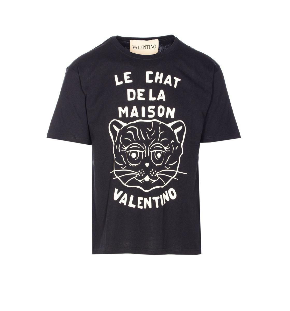 VALENTINO T-shirt Logo In Red Product Image